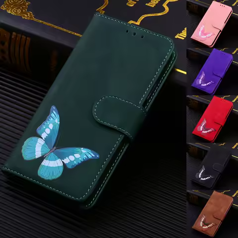 Wallet Case for Realme Narzo 60 Pro 60X N53 N55 50 50A 50i Prime Note 70T 60 Neo 7 SE Leather Flip C