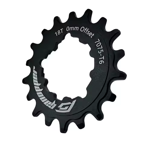 Direct Mount Chainring 3 Snail Bolt 18T BMX Climb XC Dirt Bike Crown Chainwheel For SRAM 0mm Offset 
