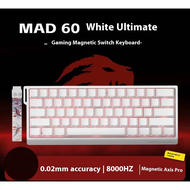 MADLIONS MAD 60/68HE Eesports magnetic axis keyboard with streamlined configuration low latency full