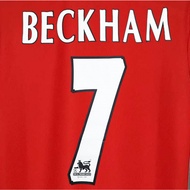 Manchester United 98-99 Home Away Long Sleeve Retro Soccer Jersey Football BECKHAM CANTONA 7IFN