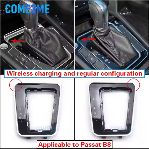 DSG Gear Knob Accessories Frame Bracket Circle Left Hand Drive Automatic Gear Shift Knob Base Trim C