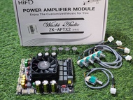 ZK-APTX2 (ย้าย วอลุ่ม) 800W. **ของแท้** 2.1ch 200w+200w+400w แอมป์จิ๋ว dc 15-40v