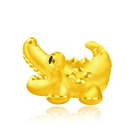 CHOW TAI FOOK 999 Pure Gold Charm - Ferocious Croc R26344