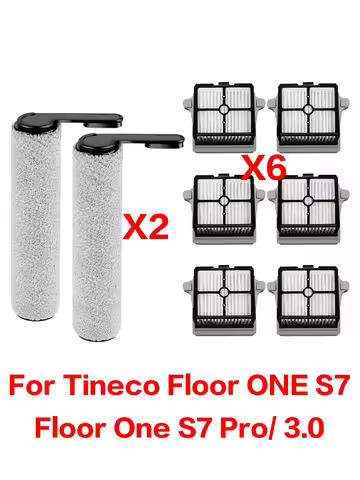 Roller Brush HEPA Filter Spare Parts Kit For Tineco Floor ONE S7/Floor One S7 Pro/ 3.0 Cordless Vacu
