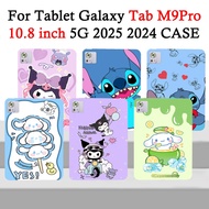 For Tablet Galaxy Tab M9pro 10.8 inch 2025 Cartoon TPU Tablet Case Shockproof M9 Pro