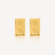 916 Gold Bar Earring