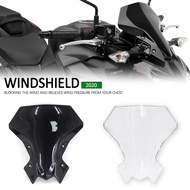 New Motorcycle Windshield Screen Visor Windscreen Double Bubble Wind Deflector For Kawasaki Z 900 Z9