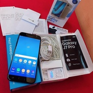 Samsung J7 pro black 3/32 Complete Used Official Cheap