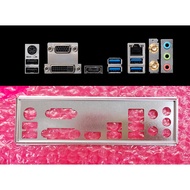 MSI B460M PRO-VDH M-ATX Dedicated Customized 1: 1 Stainless Steel Rear Baffle IO