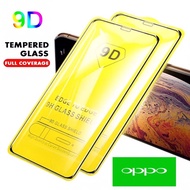 Tempered GLASS 5D/6D/9D FULL COVER OPPO A1K/A3S/F7/A5/A9 2020/A5S/A7/RENO3 PRO/A11/A31/A31 2020/A52