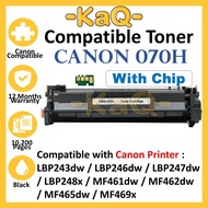 Compatible 070H CRG070H Toner 070H Cartridge With Chip For LBP243dw LBP246dw LBP248x MF461dw MF462dw