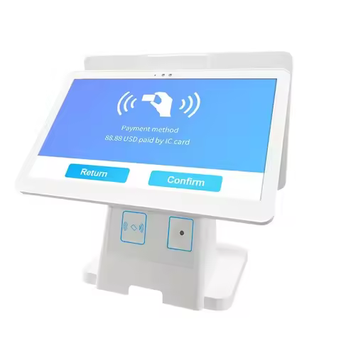 Biometric Touch Screen POS System For Clothing Store Restaurant Ordering Point Of Sale System Pos Te