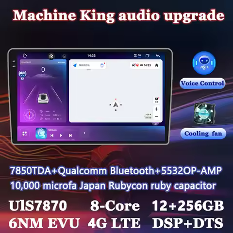 FYT7870 Car Radio 2K Universal 9” For Toyota Volkswagen Hyundai Kia Honda Nissan Ford GPS WIFI Carpl