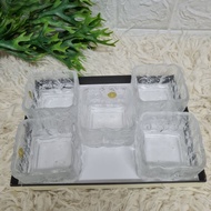 Set Maid in Japan Beautiful Work Very Thick Width 3 Height 2 Depth 3 Inches Sold in A Of 5 Pieces