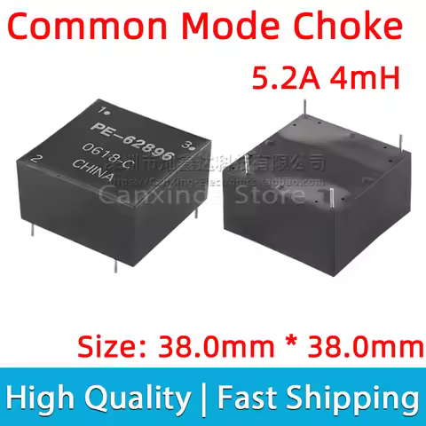 PE-62896NL PE-62896 Common Mode Choke Coil Magnetic Ring Inductor 4mH 5.2A Switching Power Supply EM