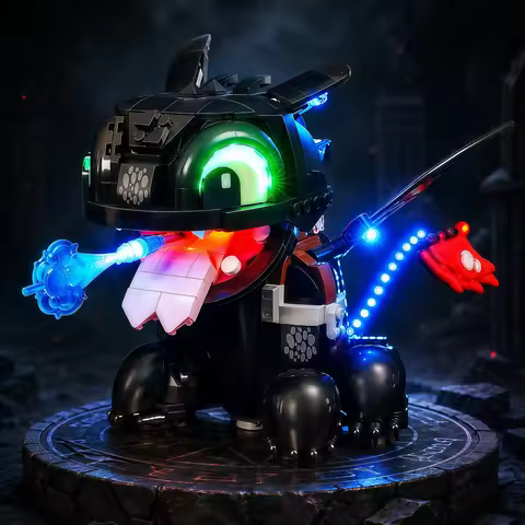 HPROSPER 5V LED Light for Lego-10375 Icons How to Train Your Dragon: Toothless Building Blocks Model