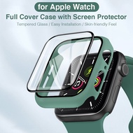 For Apple watch Series 5 3 4 6 SE bumper+Screen Protector Apple Watch Case 44mm 40mm iWatch 42mm 38m