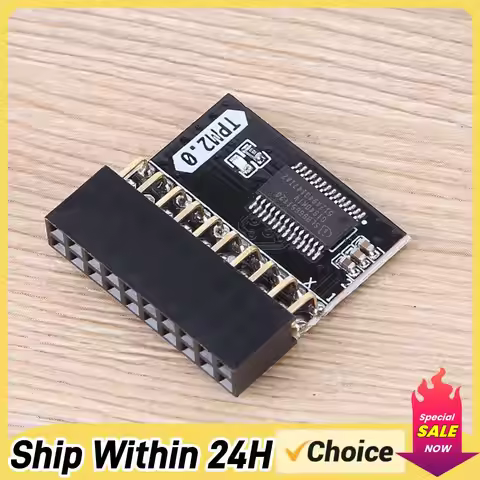 TPM 2.0 Encryption Security Module Replacement Part Motherboard Card 4 GB Module Motherboard 20-1 Pi