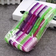 Large Crystal Shoe Brush High-Quality Plastic Transparent Shoe Brush Household Daily Use Department 