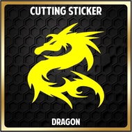 CUTTING STICKER DRAGON