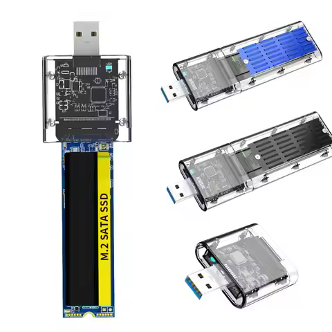 MAIWO M.2 NGFF SATA SSD Enclosure Case M.2 To USB 3.0 Gen 1 5Gbps High-speed SSD Enclosure For SATA 