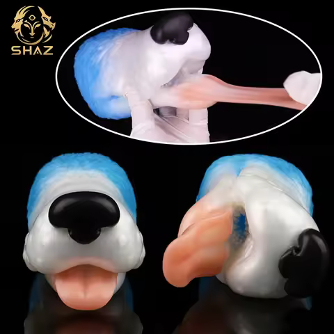 SHAZ Dog Masturbation Cup Real Animal Vagina Ass Pocket Pussy Onahole Male Matsubator for Men Sextoy