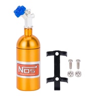 Metal Simulation NOS Nitrogen Bottle for 1/10 TRX4 Defender SCX10 II RC Crawler