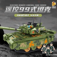 Special War Military Building Block Toys Remote Control Tank Eating Chicken Boys Compatible Lego Par