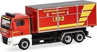 Herpa Truck Model Man TGX XL Euro6C Changeloader Fire Brigade Wuppertal (North Rhine-Westphalia/Wupp