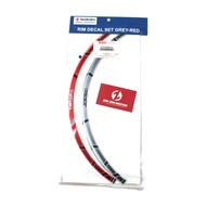 Tem Dán Mâm Đỏ Xám - GSX R150 GSX S150 Bandit 150 - 990H0-990AM-013 - ZIN ZIN MOTOR