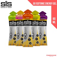 SiS GO Isotonic Energy Gel - 1 sachet 60ml [Energy for Training, Ultra Endurance, Running, Cycling, 