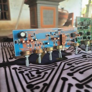 Crossover Aktif 4 Way Sistem State Variable Frekuensi  Sub Rendah Halus