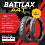 Battlax A41 by Bridgestone. Quality and premium motor tires.