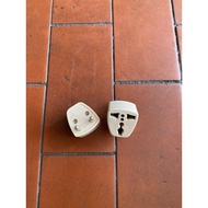 3 Pin Plug Convert to 2 Pin Adapter