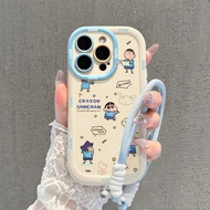 [Case+Bracelet]Case casing Samsung A14 A13 M12 F12 A11 A12 A03S M10S A10 A30 M01S A25 M40S A515FA52A