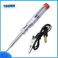【Yhumh002gq】6V 12V 24V DC Probe Light System Test Probe Lamp Auto Car Light Circuit Tester Lamp Voltage Test Pen Detector
