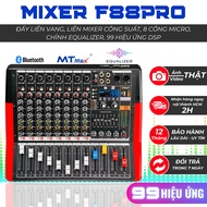 [ Siêu Phẩm 2024 ] Mixer MTMAX F88 Pro Đẩy Liền Vang Liền Mixer Công Suất 8 Cổng Micro Chỉnh Equaliz
