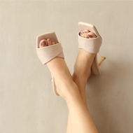 FOI Lexi Nude Pink Women's Heels Sandals