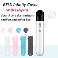 [Ready Stock]Relx Infinity Silicone PU Protective Cover Case Transparent Protective Soft Shell with 