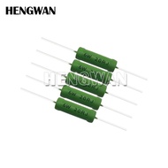 5pcs RX21 6W Wire Wound Resistance 5% 1R 10R 100R 1K 10K 12K 15K 18R 20R 22R 24R 27R 33R 36R 0.05 0.