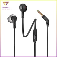 [V.S]Headphones JBL Tune T205 Sports Earphone With Mic Wireless Half In-Ear Headset [M/12]