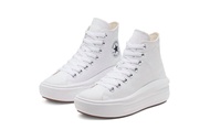 Converse Chuck Taylor All Star Move 白 高筒 568498C