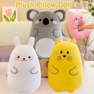 Plush Pillow Doll Cute Animal Stuffed Plushie Toys Cartoon Koala Rabbit Cat Pig Sleeping Pillow