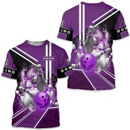 Personalized Name Bowling Shirts for Men and Women 3D, Bowling Shirts S-5XL