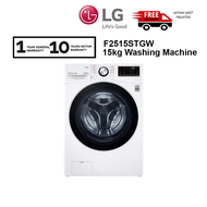 {FREE SHIPPING} LG 15kg Washing Machine F2515STGW Washer Inverter Direct Drive, Steam Mesin Basuh