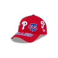 New Era หมวกรุ่น PHILADELPHIA PHILLIES MLB ALL OVER SCARLET 9FORTY AF CAP