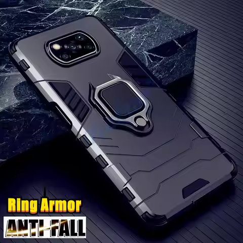 Magnet Armor Case For Little Poco X3 NFC M3 F2 M2 Pro X2 PocoPhone F1 Anti Shock Case Cover For Xiao