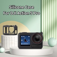 Silicone Case for DJI Osmo Action 5 Pro Silicone Sleeve Case Lens Cap For Action 5 Pro accessories