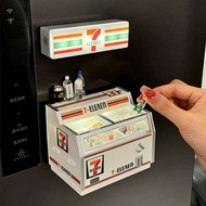 711 Convenience Store Refrigerator Stickers Magnet Stickers Freezer Supermarket Model 3d Three-Dimen