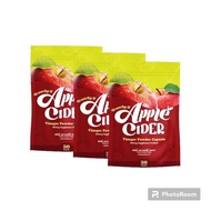 Apple Cider Vinegar แอปเปิ้ลอัดเม็ดสูตรใหม่ คุมหิว เร่งเผาผลาญ 30 แคปซูล ( 3 ซอง)